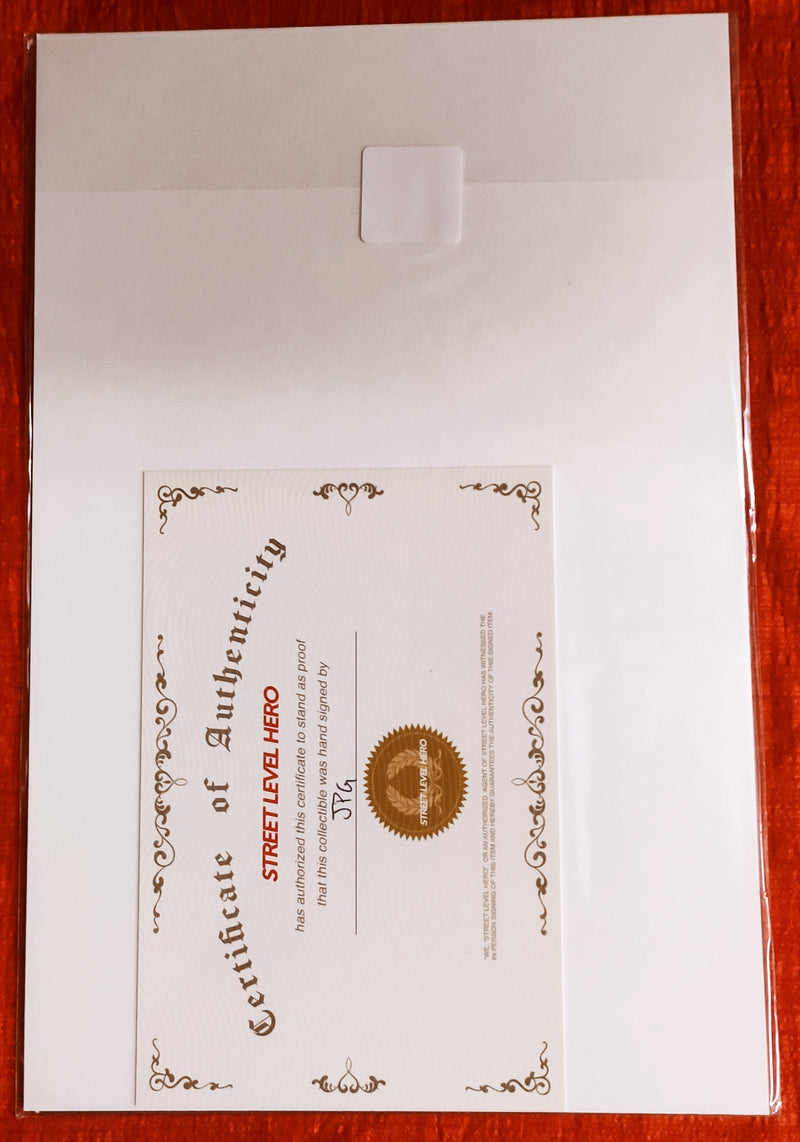 Signed Comic with Certificate of Authenticity|Ninja Funk |