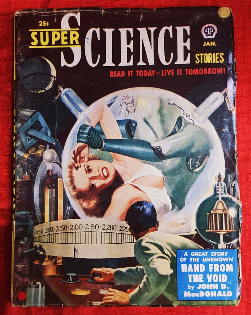 Collectable Standard Magazines | Super Science Stories  | Vintage Novel Magazine | Publisher: Thrilling Magazines