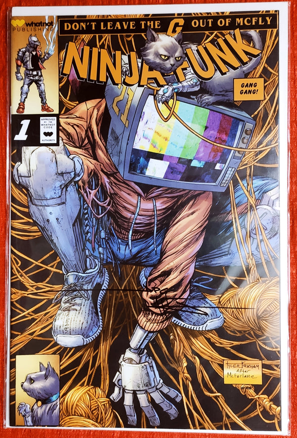 Signed Comic with Certificate of Authenticity|Ninja Funk |#1| Publishing: Whatnot|