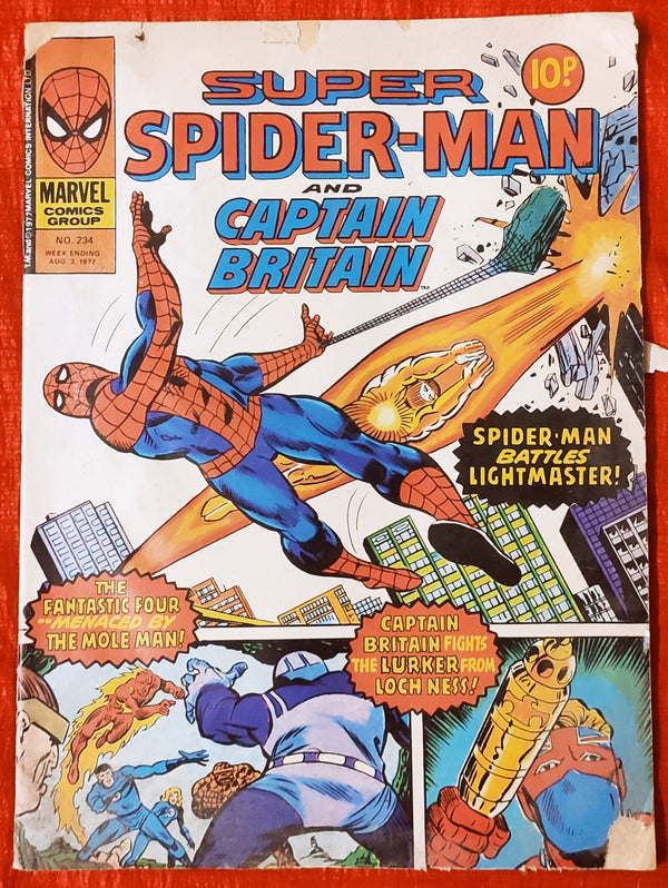 Super spider-man  |  Issue#234 | Year:1977 | Pub: Marvel Comics | Direct Edition