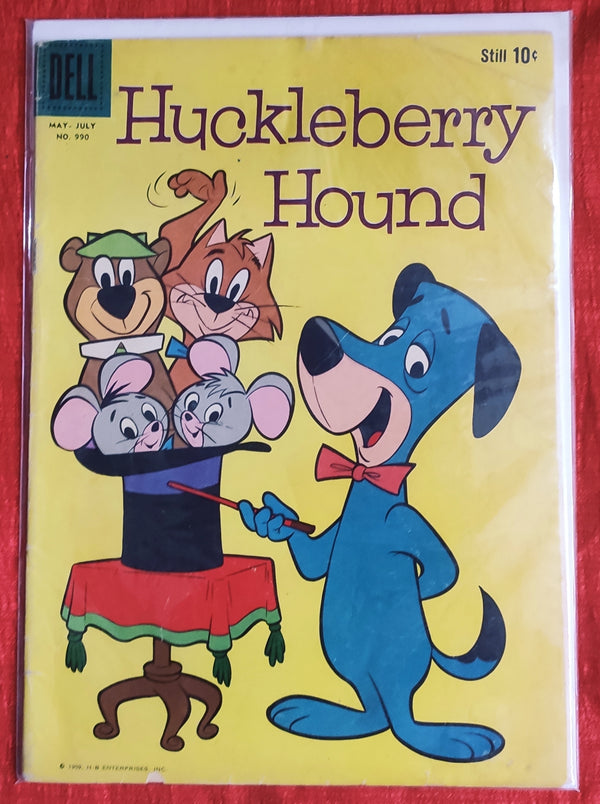 Old vintage collection comics | Series: Huckleberry hound| Pub: Dell Comics |