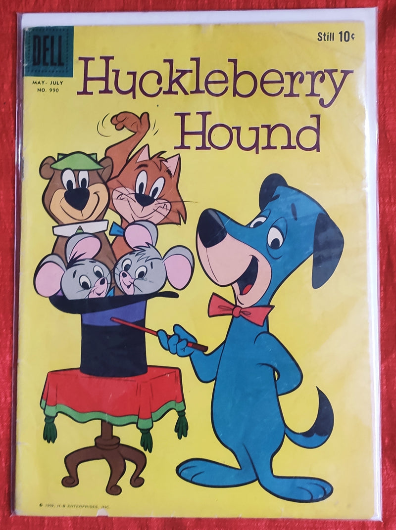 Old vintage collection comics | Series: Huckleberry hound| Pub: Dell Comics |