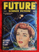 Collectable Future Magazines | Because of the stars   | Vintage Science Fiction Magazine | Publisher: Thrilling Magazines
