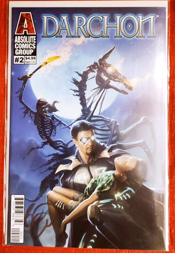 Signed Comic with Certificate of Authenticity|Darchon|#2| Publishing: Absolute comics group|