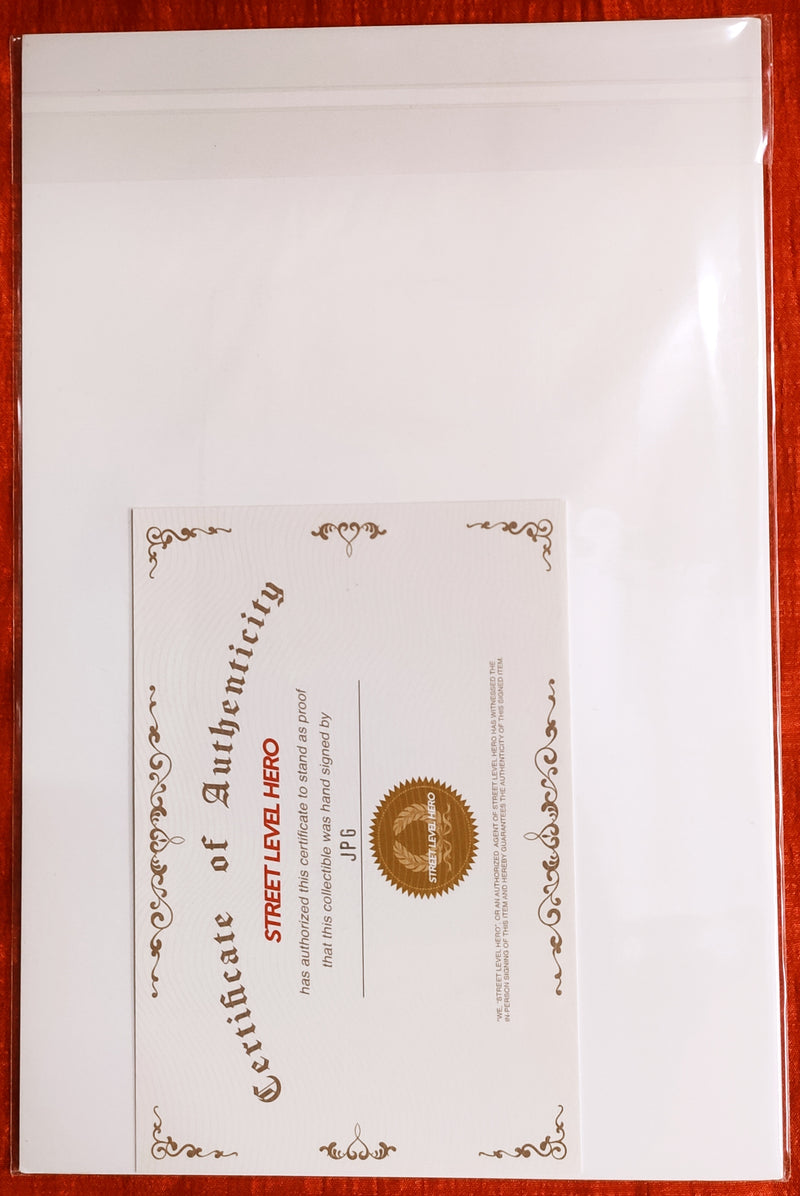 Signed Comic with Certificate of Authenticity|Ninja Funk |
