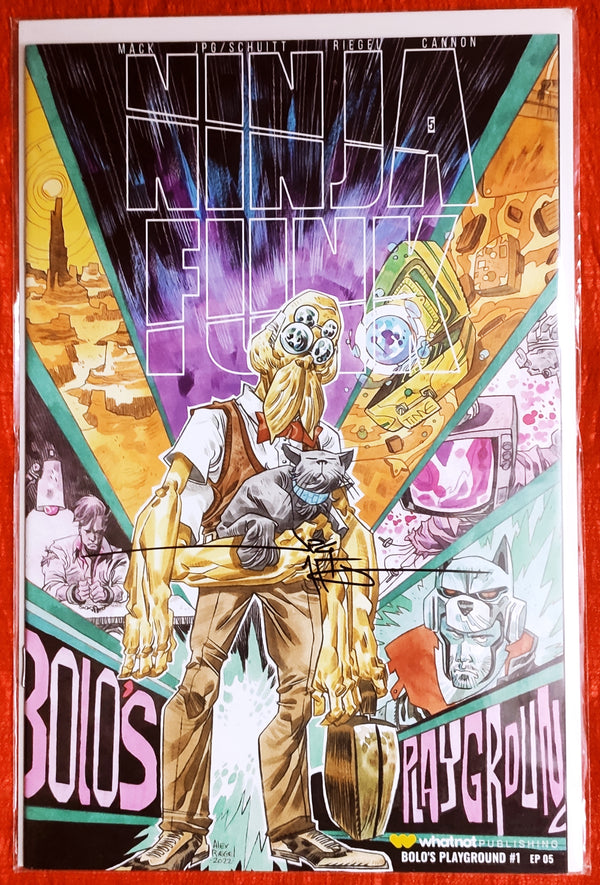 Signed Comic with Certificate of Authenticity|Ninja Funk |#1| Publishing: Whatnot|
