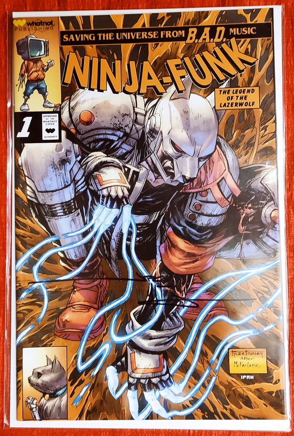 Signed Comic with Certificate of Authenticity|Ninja Funk |#1| Publishing: Whatnot|