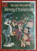 Old vintage collection comics | Series: Bugs Bunny|merry christmas| Pub: Dell Comics |