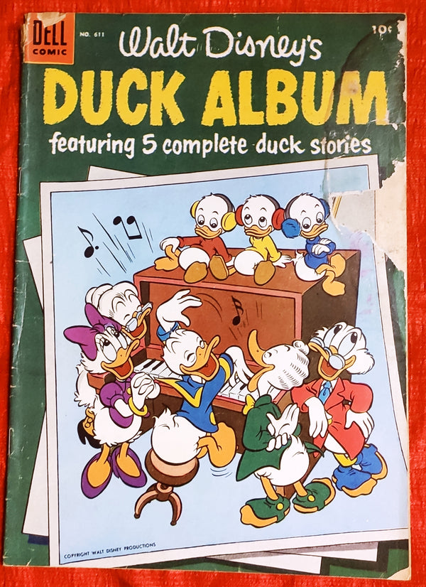 Old vintage collection comics | Series: Walt Disney's|Duck Album| Pub: Dell Comics |