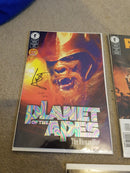 Planet of the Apes Comic Set 1,2&3 | Limited Edition Signed Autograph Ian Edginton | Certificate of Authenticity