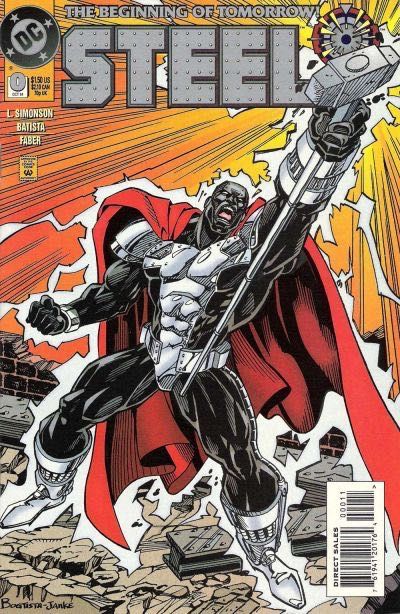 Steel In The Beginning! |  Issue#0 | Year:1994 | Series:  | Pub: DC Comics