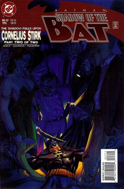 Batman: Shadow of the Bat Cornelius Stirk, Part 2 |  Issue#47A | Year:1995 | Series: Batman | Pub: DC Comics