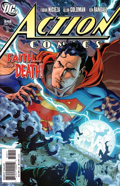 Action Comics, Vol. 1 Redemption, Part 1: If You Believe, A Man Can Fly |  Issue#848A | Year:2007 | Series:  | Pub: DC Comics |