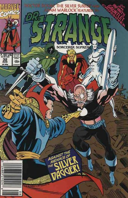 Doctor Strange: Sorcerer Supreme, Vol. 1 Infinity Gauntlet - Silver-Tongued Devil |  Issue#32 | Year:1991 | Series: Doctor Strange | Pub: Marvel Comics |