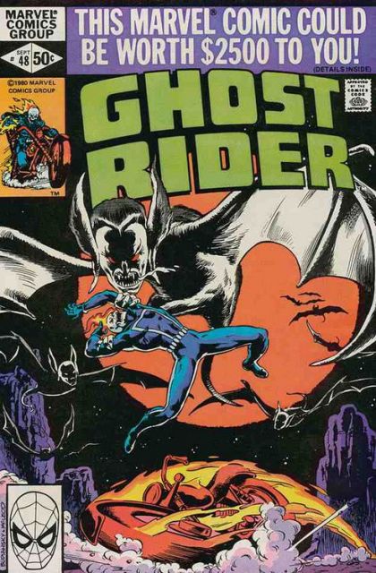 Ghost Rider, Vol. 1 Wind Of The Undead! |  Issue#48A | Year:1980 | Series: Ghost Rider | Pub: Marvel Comics