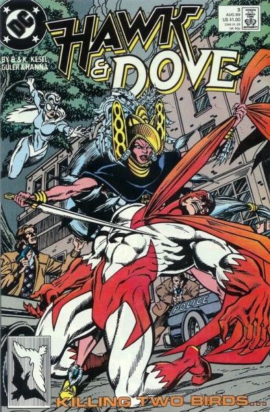 Hawk & Dove, Vol. 3 Blood and Sacrifice! |  Issue#3A | Year:1989 | Series: Teen Titans |