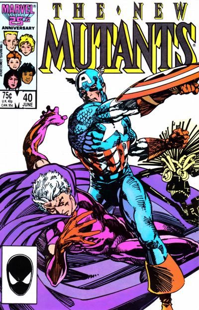 New Mutants, Vol. 1 Avengers Assemble |  Issue#40A | Year:1986 | Series: New Mutants | Pub: Marvel Comics |