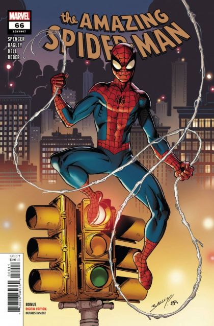 The Amazing Spider-Man, Vol. 5 Tangled Web |  Issue#66A | Year:2021 | Series: Spider-Man | Pub: Marvel Comics | Regular Mark Bagley Cover