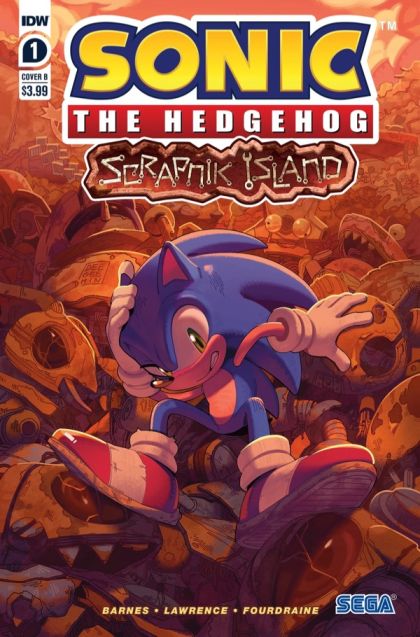 Sonic The Hedgehog Scrapnik Island  |  Issue#1B | Year:2022 | Series: Sonic The Hedgehog | Pub: IDW Publishing |