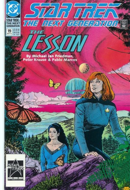 Star Trek: The Next Generation, Vol. 2 The Lesson |  Issue#19A | Year:1991 | Series: Star Trek |