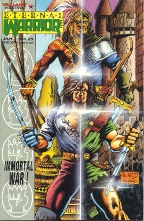 Eternal Warrior The Immortal War, Part 2: Burden of Knowing |  Issue#29 | Year:1995 | Series:  | Pub: Valiant Entertainment