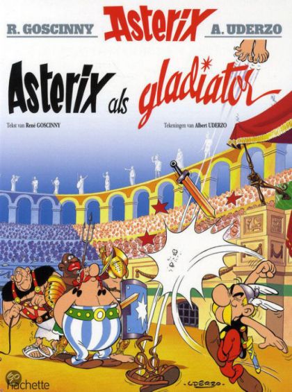 Asterix [NL] Asterix als Gladiator |  Issue#4 SC | Year:1964 | Series:  | Pub: Hachette