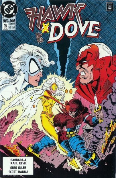 Hawk & Dove, Vol. 3 Forces of Nature |  Issue#16A | Year:1990 | Series: Teen Titans | Pub: DC Comics |