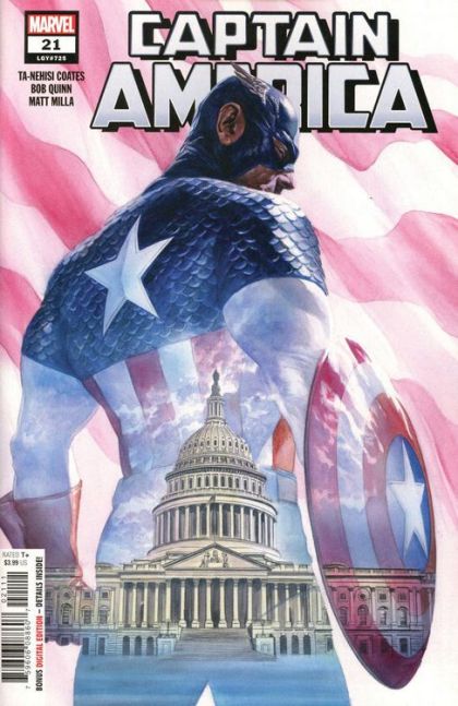 Captain America, Vol. 9 All Die Young, Part II |  Issue#21A | Year:2020 | Series: Captain America | Pub: Marvel Comics | Regular Alex Ross Cover