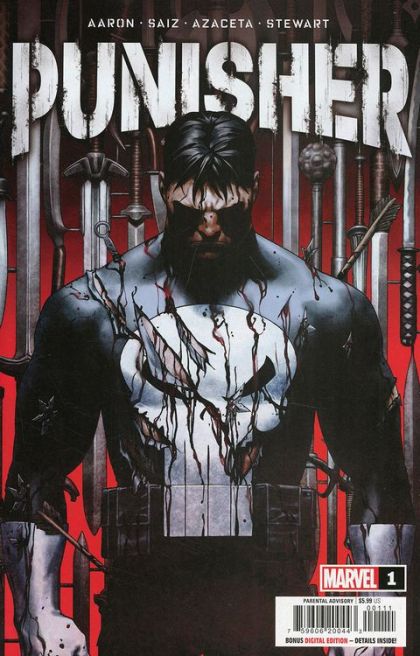The Punisher, Vol. 13  |  Issue#1A | Year:2022 | Series:  | Pub: Marvel Comics | Regular Jesus Saiz Cover