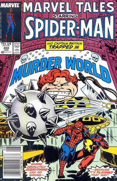 Marvel Tales, Vol. 2 Murder World |  Issue#202B | Year:1987 | Series: Spider-Man | Pub: Marvel Comics