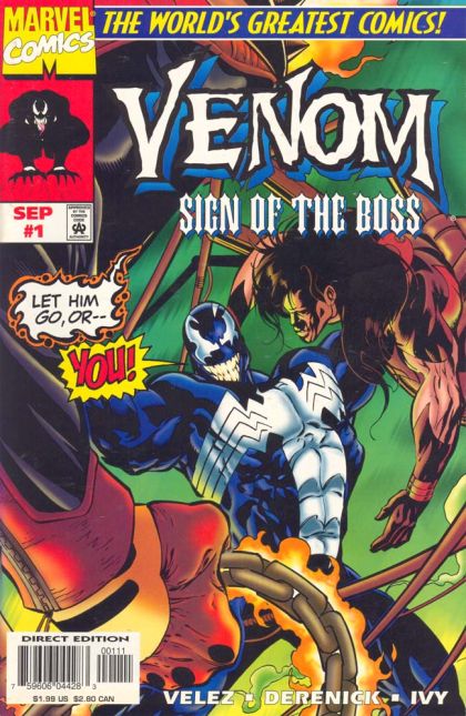 Venom: Sign of the Boss Sign Of The Boss: Act One |  Issue#1A | Year:1997 | Series:  | Pub: Marvel Comics |