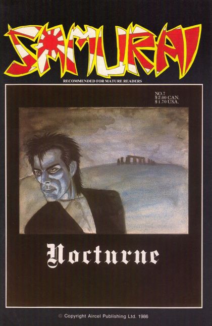 Samurai, Vol. 1 Nocturne |  Issue#7 | Year:1986 | Series:  | Pub: Aircel Publishing
