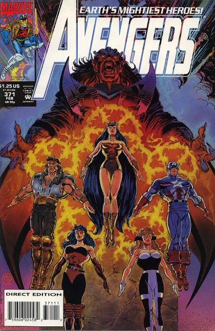 The Avengers, Vol. 1 Godlings and Gladiators |  Issue#371A | Year:1993 | Series: Avengers |
