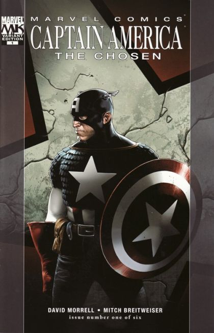 Captain America: The Chosen Now You See Me, Now You Don't |  Issue#1B | Year:2007 | Series:  | Pub: Marvel Comics | Variant Cover