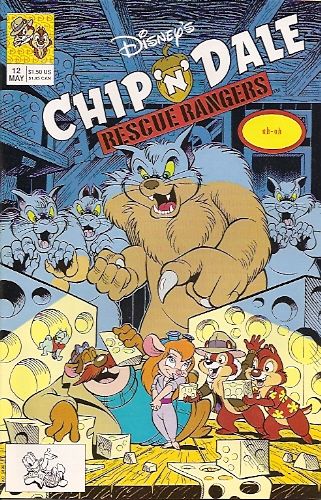 Chip 'n' Dale: Rescue Rangers, Vol. 1 Coast to Coast, Part 5: Showdown at the Hoedown! |  Issue#12A | Year:1991 | Series: Walt Disney | Pub: Disney Comics |
