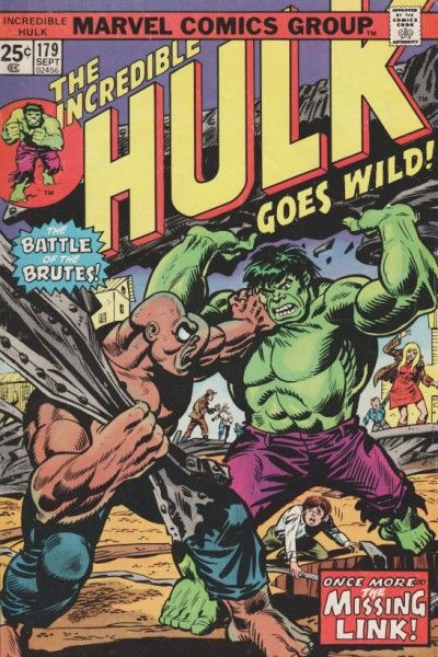 The Incredible Hulk, Vol. 1 Re-Enter: The Missing Link |  Issue#179 | Year:1974 | Series: Hulk | Pub: Marvel Comics