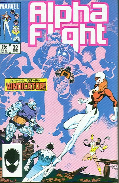 Alpha Flight, Vol. 1 Short Story! |  Issue#32A | Year:1986 | Series: Alpha Flight |  Direct Edition