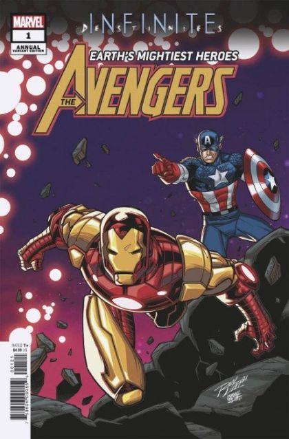 Avengers, Vol. 8 Annual Infinite Destinies - Part VIII |  Issue#1B | Year:2021 | Series: Avengers | Pub: Marvel Comics | Cover B Variant Ron Lim Connecting Cover
