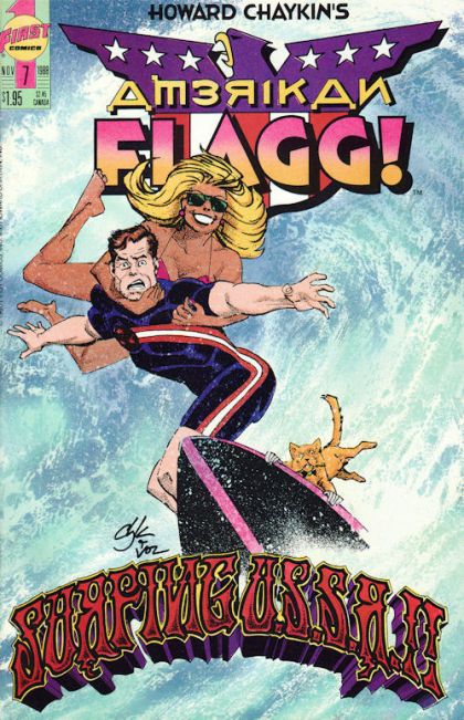 American Flagg!, Vol. 2 Red Highlights and Permanent Waves, Part 3 |  Issue#7 | Year:1988 | Series:  | Pub: First Comics |