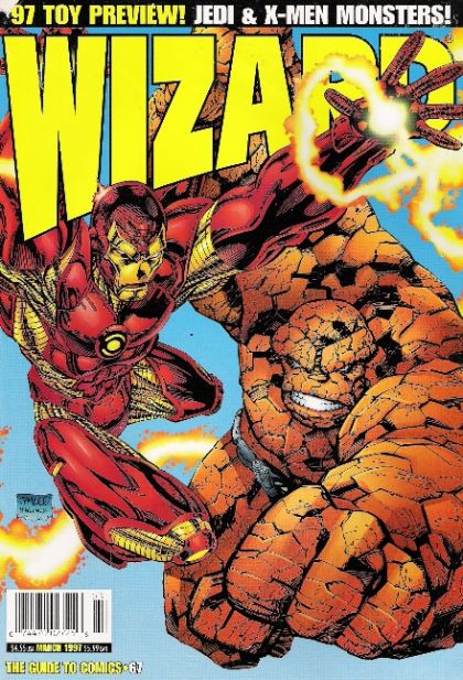 Wizard: The Magazine of Comics, Entertainment and Pop Culture  |  Issue#67A | Year:1997 | Series:  | Pub: Wizard Press