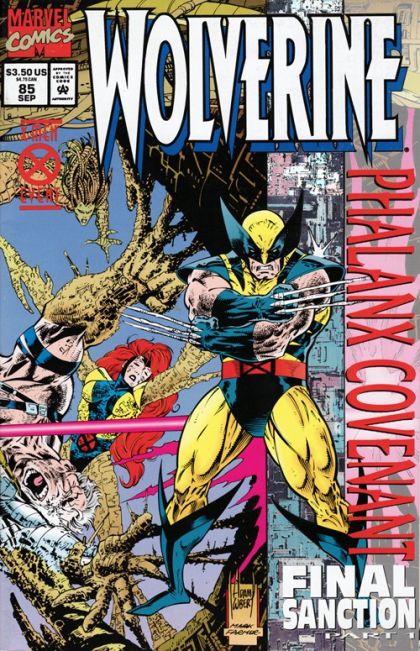 Wolverine, Vol. 2 Phalanx Covenant: Final Sanction - Part 1: Full Shred Thrash |  Issue#85C | Year:1994 | Series: Wolverine | Pub: Marvel Comics | Deluxe Edition Foil Enhanced Cover