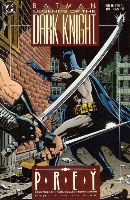 Batman: Legends of the Dark Knight Prey, Part 5: The Kill |  Issue#15A | Year:1991 | Series:  | Pub: DC Comics
