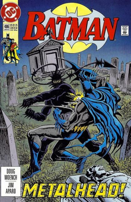 Batman, Vol. 1 Heavy Metalhead |  Issue#486A | Year:1992 | Series: Batman | Pub: DC Comics