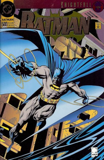 Batman, Vol. 1 Knightfall - Part 19 / Dark Angel, Part 1: The Fall |  Issue#500C | Year:1993 | Series: Batman | Pub: DC Comics