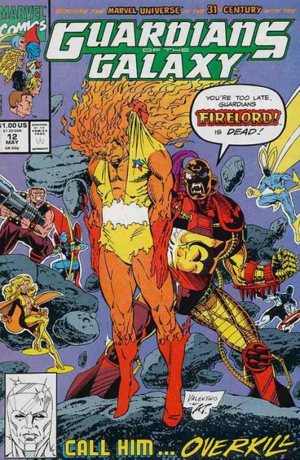 Guardians of the Galaxy, Vol. 1 Nothing Like A Little Overkill |  Issue#12A | Year:1991 | Series: Guardians of the Galaxy |