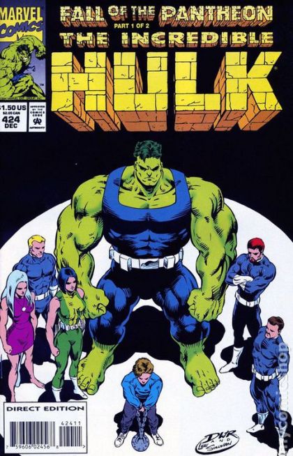 The Incredible Hulk, Vol. 1 Fall of the Pantheon, Part 1: Trial |  Issue#424A | Year:1994 | Series: Hulk | Pub: Marvel Comics |