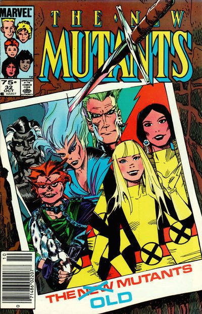 New Mutants, Vol. 1 To The Ends Of The Earth |  Issue#32C | Year:1985 | Series: New Mutants | Pub: Marvel Comics | Canadian Price Variant