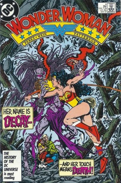 Wonder Woman, Vol. 2 A Long Day's Journey Into Fright |  Issue#4A | Year:1987 | Series: Wonder Woman | Pub: DC Comics