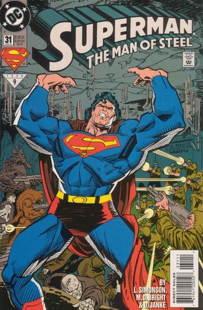 Superman: The Man of Steel Obsessions |  Issue#31A | Year:1994 | Series: Superman |