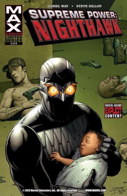 Supreme Power: Nighthawk Put On A Happy Face |  Issue#2 | Year:2005 | Series: Supreme Power | Pub: Marvel Comics